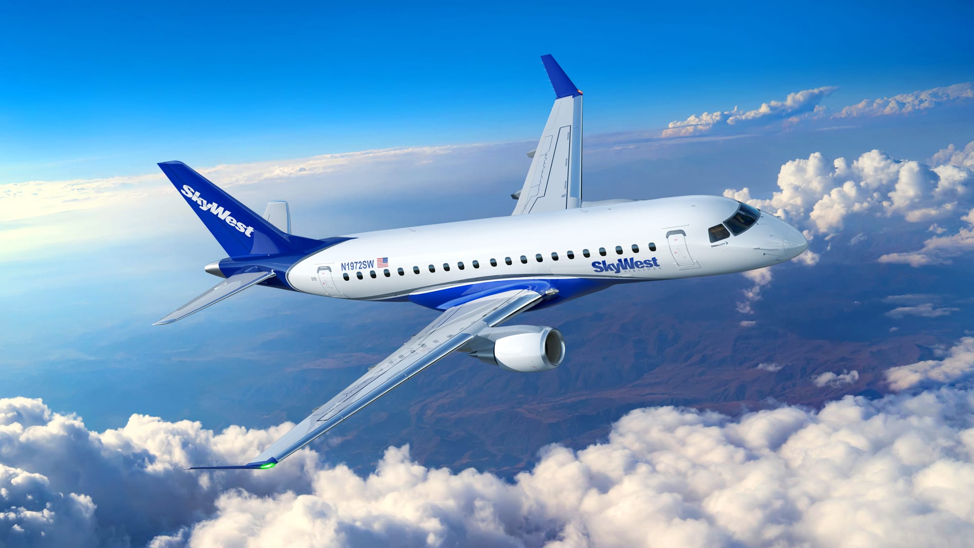 A Skywest E175