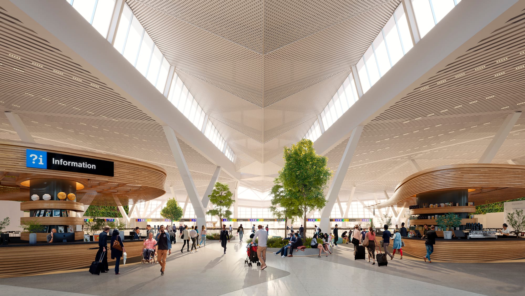 From banjo to toastrack to starfish: opportunities in the changing shape of airports and their mega-terminals
